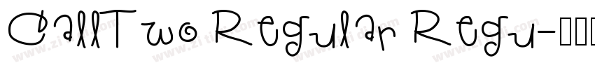 CallTwo Regular Regu字体转换